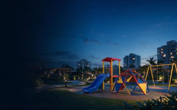 Playground de aço ou de plástico: qual compensa para o condomínio